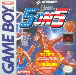 Konami GB Collection Vol. 4 box art for GameBoy